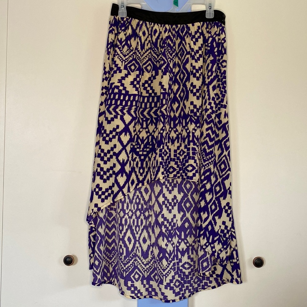 Charlotte Russe tribal print skirt